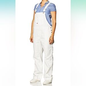 White Dickies Overalls